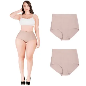 2-PACK Daily Use Tummy Control Panty Mid Rise Sonryse  SP620NC