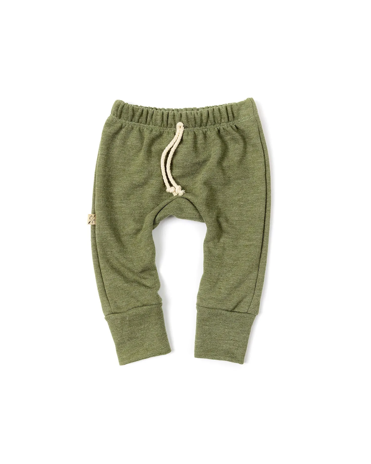 gusset pants CO - khaki green